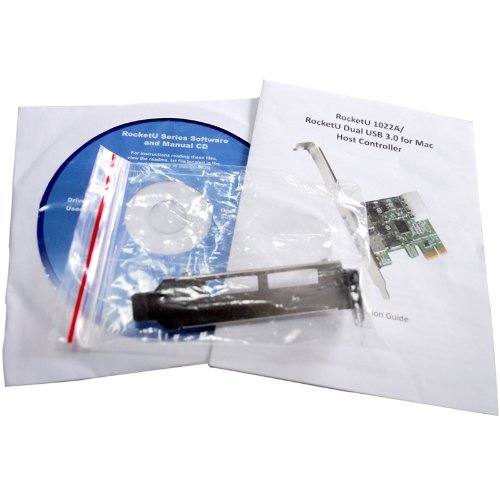 HighPoint RocketU Dual USB 3.0 for Mac Components