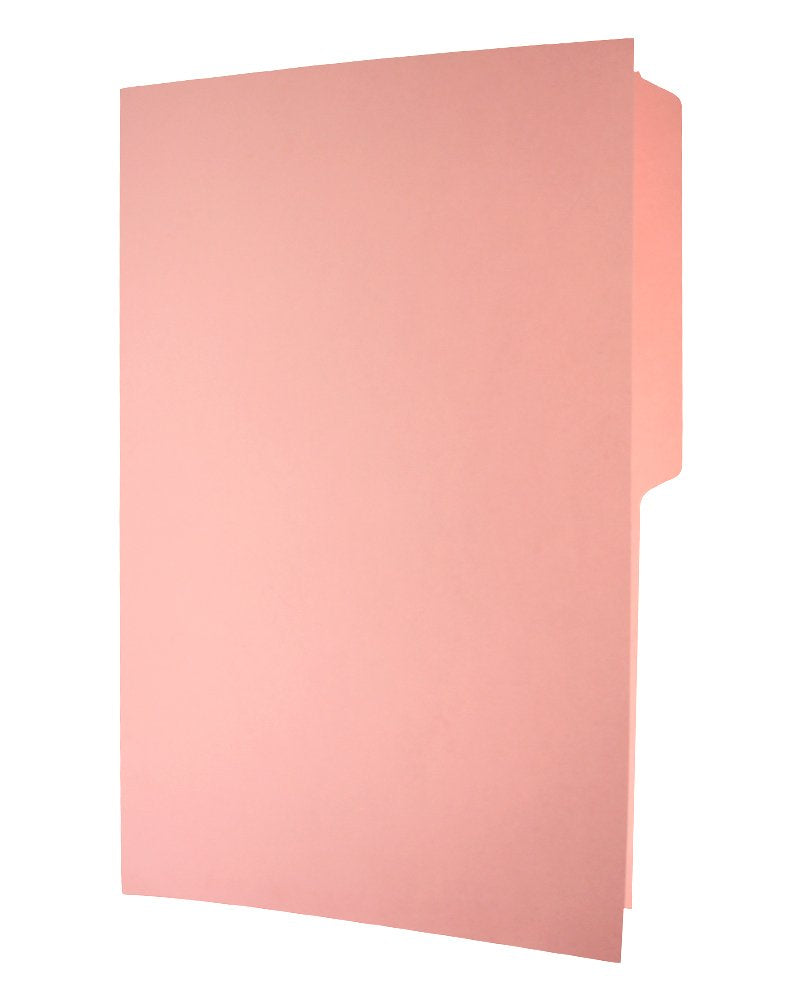 Oxford Fólder Manila Ceja 1/2 Tamaño Oficio, Caja de 100 - Rosa