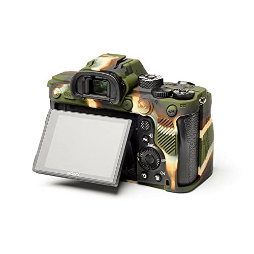 EasyCover - Funda de Silicona para cámara - Protección para su cámara Sony A9 II/ A7R - Camuflaje