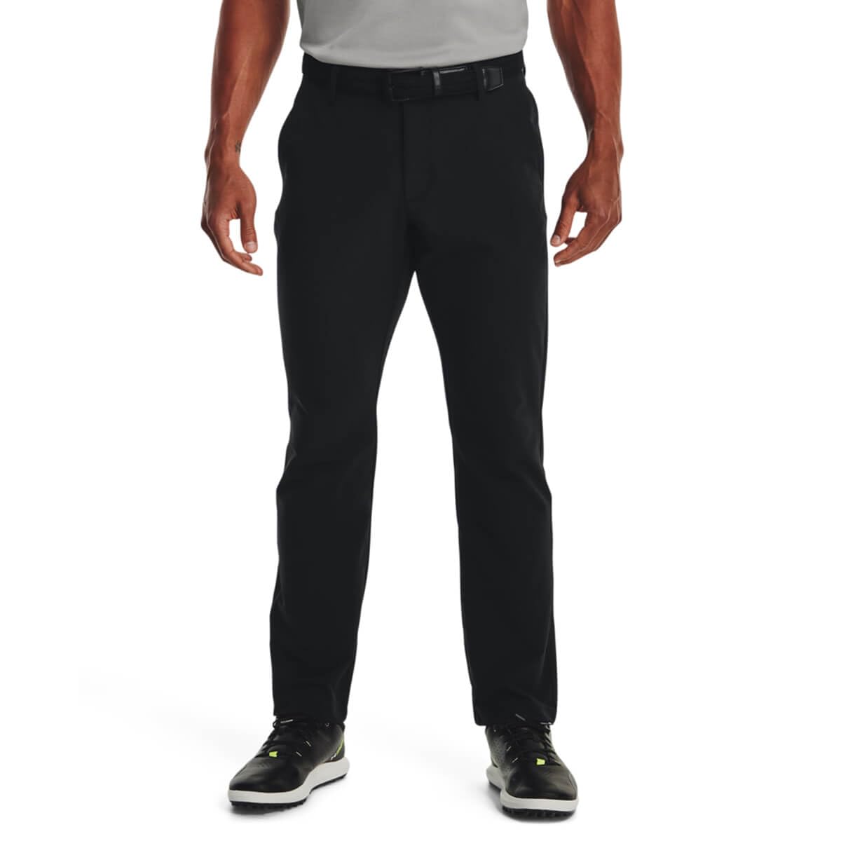 Under Armour Pantalones Tech para Hombre - 38W - 32L - (001) Negro Negro - Negro