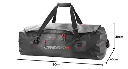 Cressi Waterproof Bag for Scuba and Freediving Equipment - Large & Roomy Bag: 135 Liters Capacity | Gorilla Pro XL
