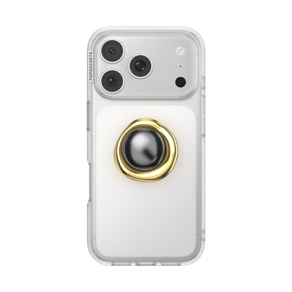 PopSockets - Agarre calcomanía para teléfono, Soporte, Soporte para teléfono, Vidrio, Ojo del Espectador, Dorado