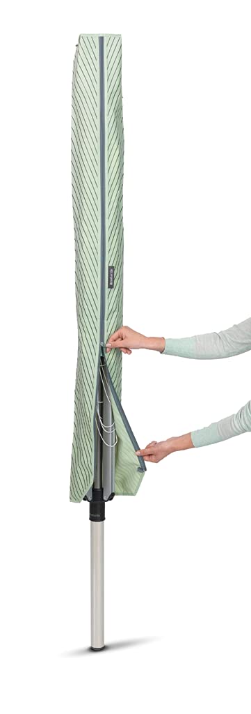 Brabantia Funda de Tela Resistente a la Intemperie Que se Adapta a rotaciones compactas, Esenciales, Topspinner y Lift-O-Matic, Talla única, Color Verde Hoja