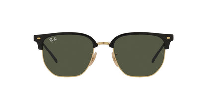 Ray-Ban RB4416 New Clubmaster - anteojos de sol cuadradas - Verde - 51 Milímetros