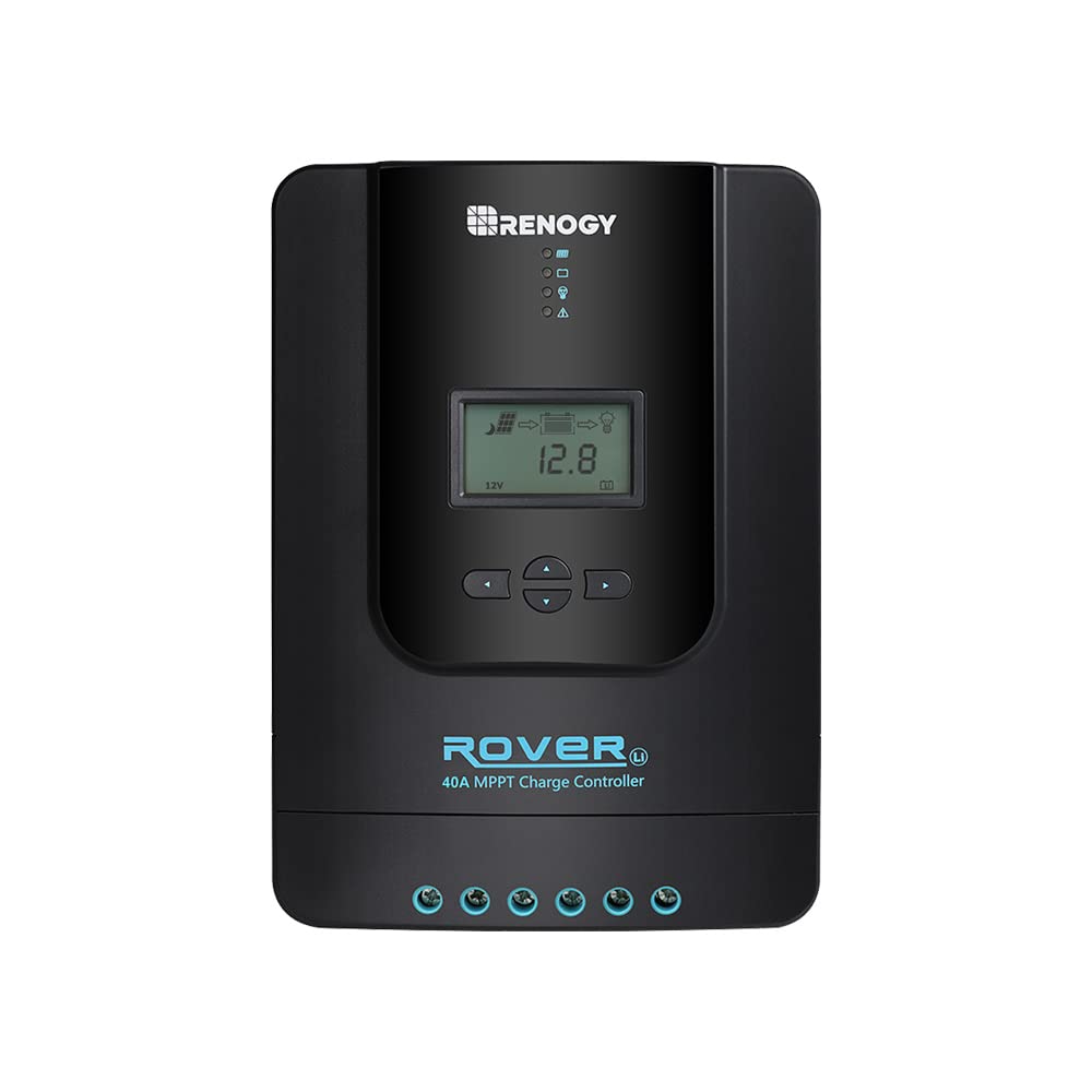 Renogy Rover 30A Controlador de Carga Solar MPPT 12V/24V - 40A MPPT