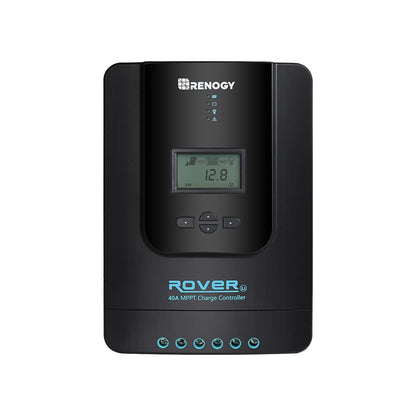 Renogy Rover 30A Controlador de Carga Solar MPPT 12V/24V - 40A MPPT
