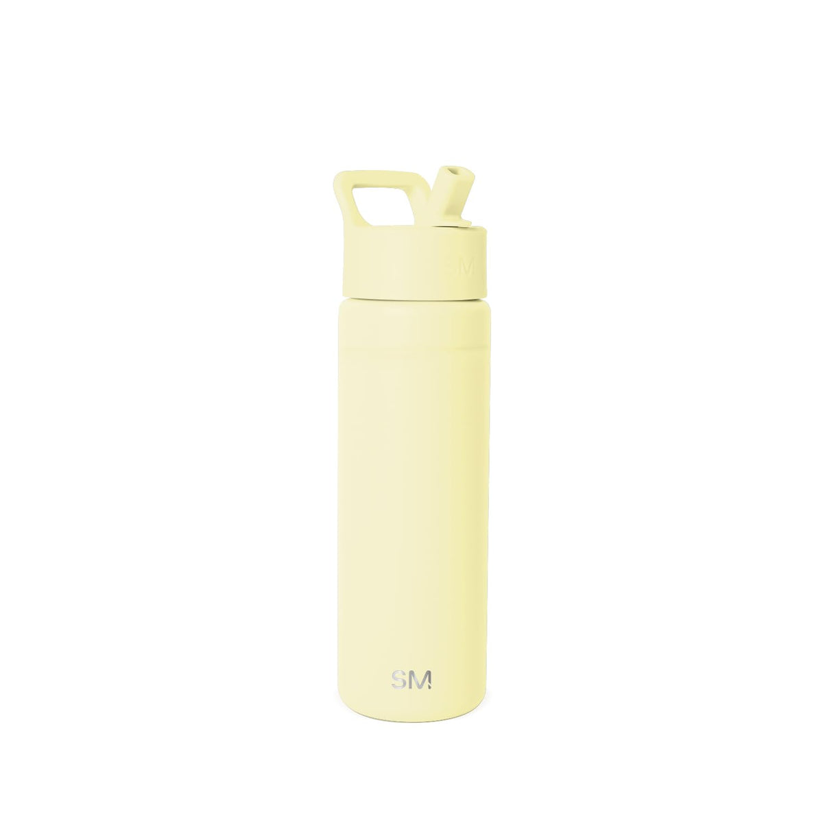 Simple Modern Botella de Agua con Popote, Colección Summit, 532-887 ml - 22 onzas - -Buttercup
