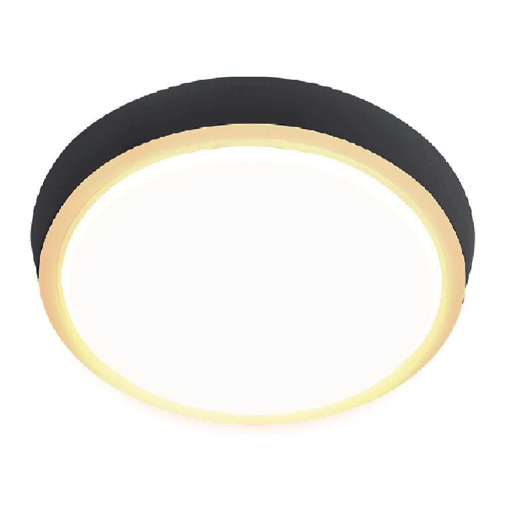 Tecnolite Lámpara Plafón LED de Sobreponer 20 W, Luz Suave Cálida, Interiores, No atenuable, LED integrado
