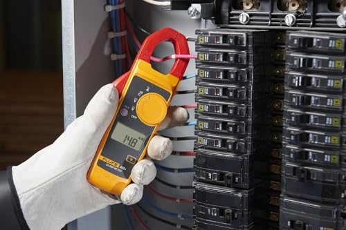 Fluke Multimetro de Gancho Pinza Amperimétrica 302+ Profesional 400 A CA Compacta Precisa Segura (Valor Medio)