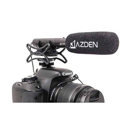 Azden SMX-10 Micrófono Direccional con Salida Stereo