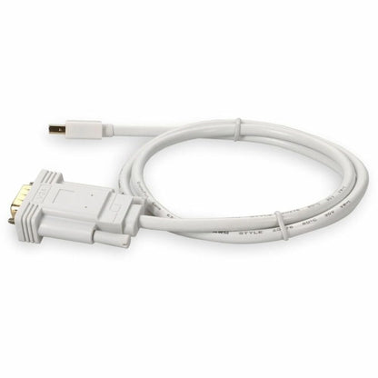 AddOn Cable Mini-DisplayPort 1.1 Macho a VGA Macho Blanco para resolución de hasta 1920 x 1200 (WUXGA)