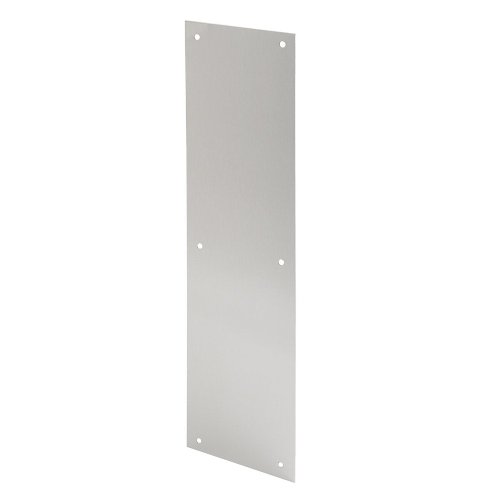 Prime-Line J 4720 Placa de empuje para puerta, 3.5 x 15 pulgadas, acero inoxidable 630