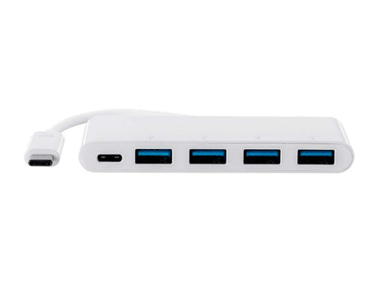 Monoprice USB-C VGA Multiport Adapter - White, with USB 3.0 Connectivity & Mirror Display Resolutions Up To 1080p @ 60hz - Select Series