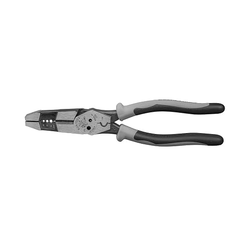 KLEIN TOOLS J215-8CR | Pinzas Híbridas | Alta Palanca | Pelacables
