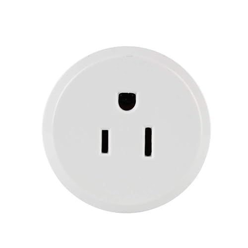 Tecnolite Connect - Enchufe Inteligente, Compatible con WiFi, Alexa y Otros Asistentes Virtuales de Voz, Control con App Connect para Celular, Multivoltaje, Capacidad 2000W, Iluminación Interiores
