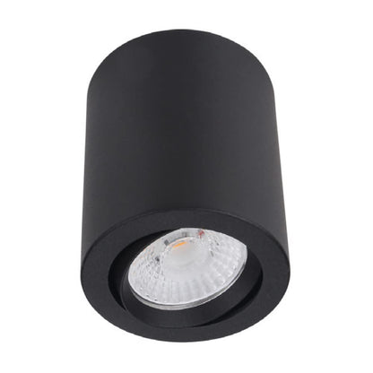 Tecnolite Lámpara Spot LED de Sobreponer Dirigible 10 W, Luz Suave Cálida, No atenuable, LED integrado