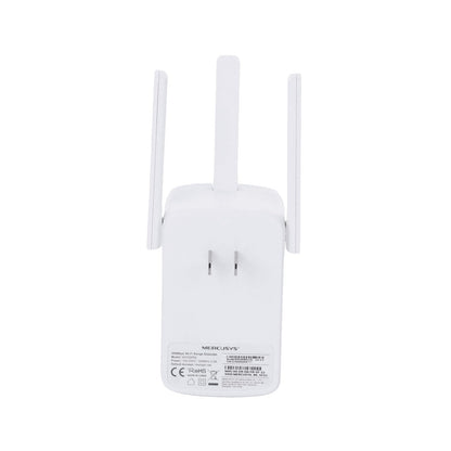 MERCUSYS MW300RE, 300Mbps, Repetidor Wireless WiFi, 2.4GHz, 3 x Antenas Externas, 2 Años de Garantía, Color Blanco