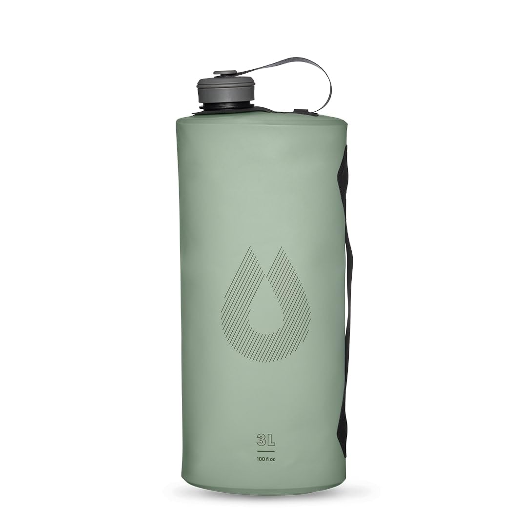 Almacenamiento de agua plegable para camping (2 L, 3 L, 4 L, 6 L, 10 L) – Sin BPA y PVC, bolsa de depósito de hidratación, a prueba de fugas