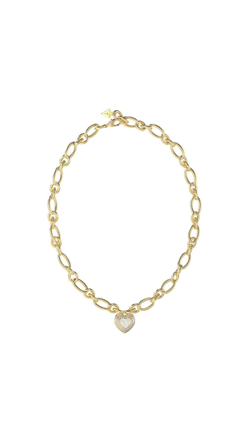 GUESS Collar para mujer amami color dorado jubn04023jwygwht/u