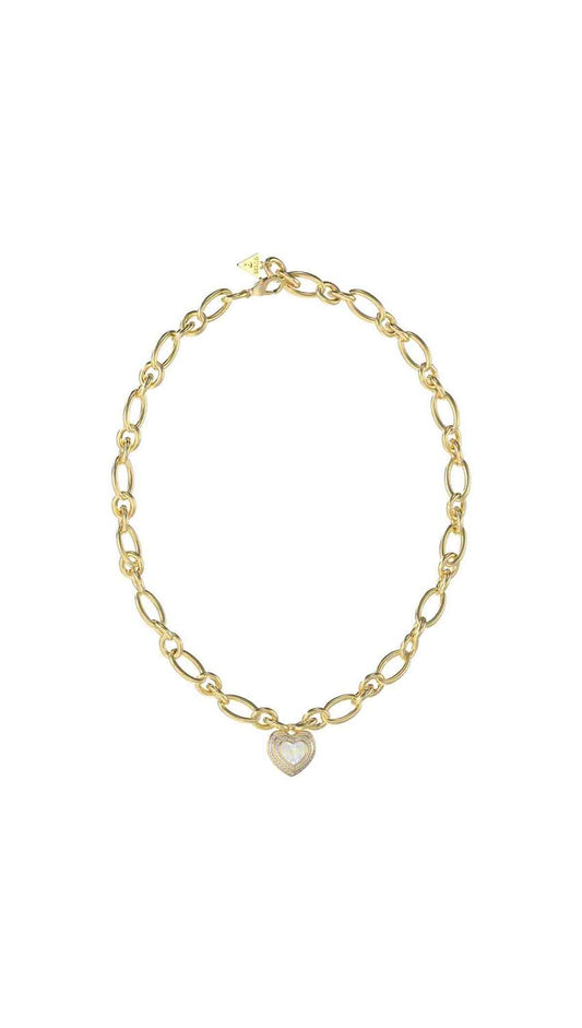 GUESS Collar para mujer amami color dorado jubn04023jwygwht/u