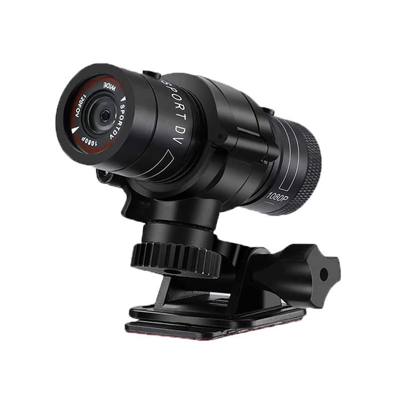 Auvce Cámara Deportiva para Bicicleta, Cámara de Acción Deportiva HD 1080p, Mini Cámara DV Deportiva Gran Angular de 120 ° A + （con Tarjeta de Memoria de 32G）