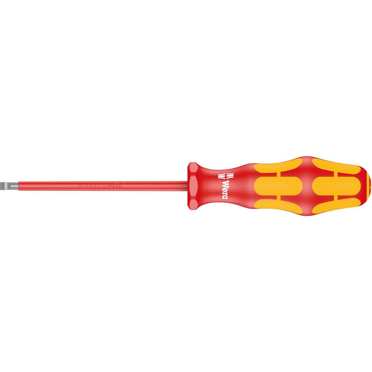 Wera Kraftform Plus VDE 162i Desarmador Aislado Phillips #1, 6" - Moderno, fiable - Slotted 0.4 x 2.5 x 80 mm