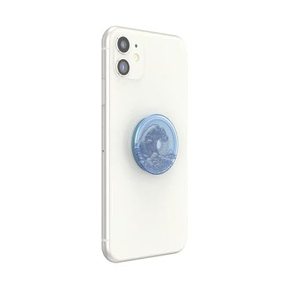 PopSockets - Empuñadura para teléfono a Base de Plantas con Soporte expandible, Agarre calcomanía, Respetuoso con el Medio Ambiente, océano translúcido