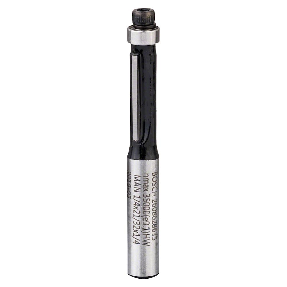 Bosch Fresa Alineación 1/4" Ø 6,35Mm, Negro