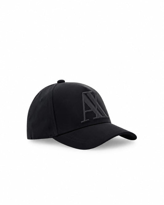 A|X Armani Exchange - Logo de Tonal de Goma 3D para Hombre, Blanco, Talla única