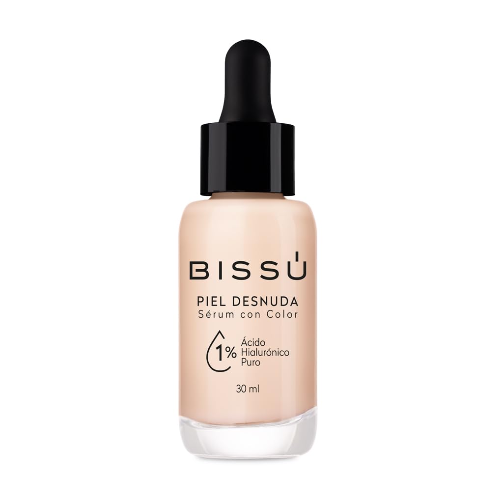 Bissú Sérum con Color Piel Desnuda Tono 06 Místico, Ácido Hialurónico, 30 ml - 01 BRISA - 30ml