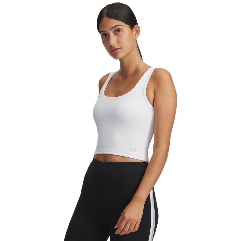 Under Armour Motion Playera sin Mangas Mujer - CH - Blanco