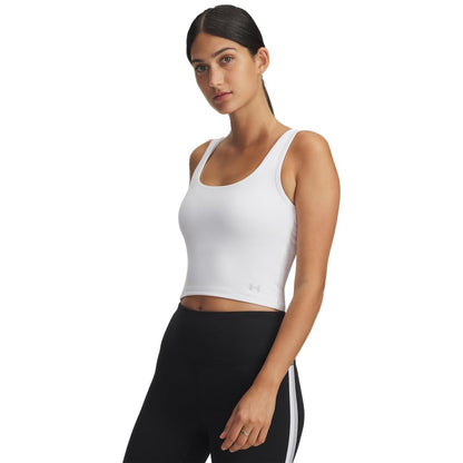 Under Armour Motion Playera sin Mangas Mujer - CH - Blanco