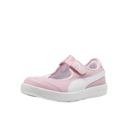 Puma Courtflex - Tenis Unisex con Velcro para niños