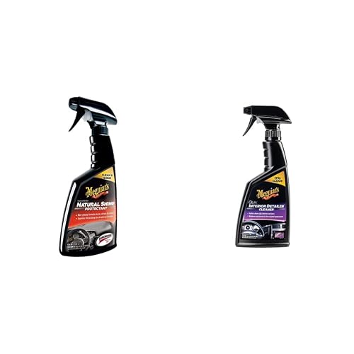 MEGUIAR'S G4116 - Protector de Brillo Natural, 16 onzas + Oficial Detallador para Interiores G13616 473 ml