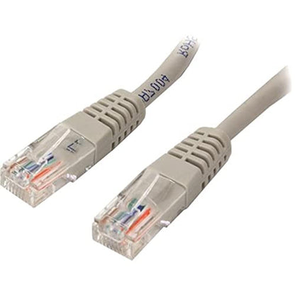 StarTech Cable de Red Cat5e Patch, Varios Tamaños y Colores - 5 ft - 1.5m - Gris