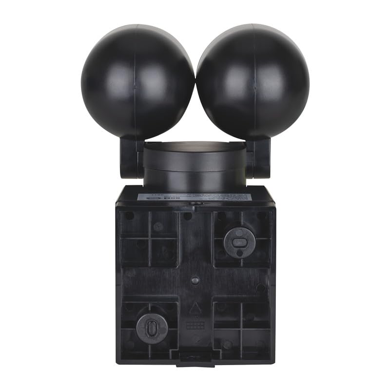 Estevez A-212 Reflector Doble Led con Sensor Pir para Pilas Outdoor Lite Plus 2X1W, Led, Color Negro