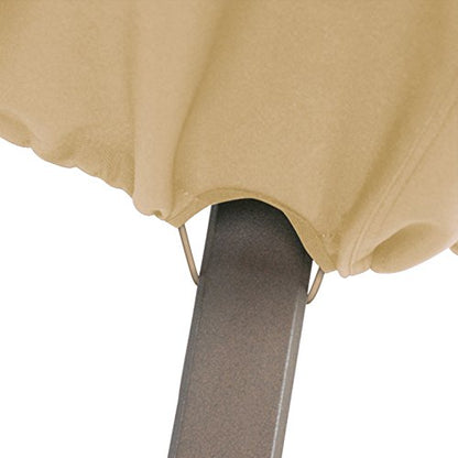 Classic Accessories Terrazzo - Funda para hoguera, Classic, Arena, Fits round fire pits up to 44 inches in diameter
