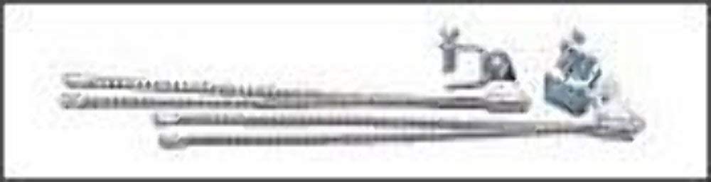Superior 26-6331 Duplex Individual Curb Feeler, Cromo, 10.5 Pulgadas de Largo
