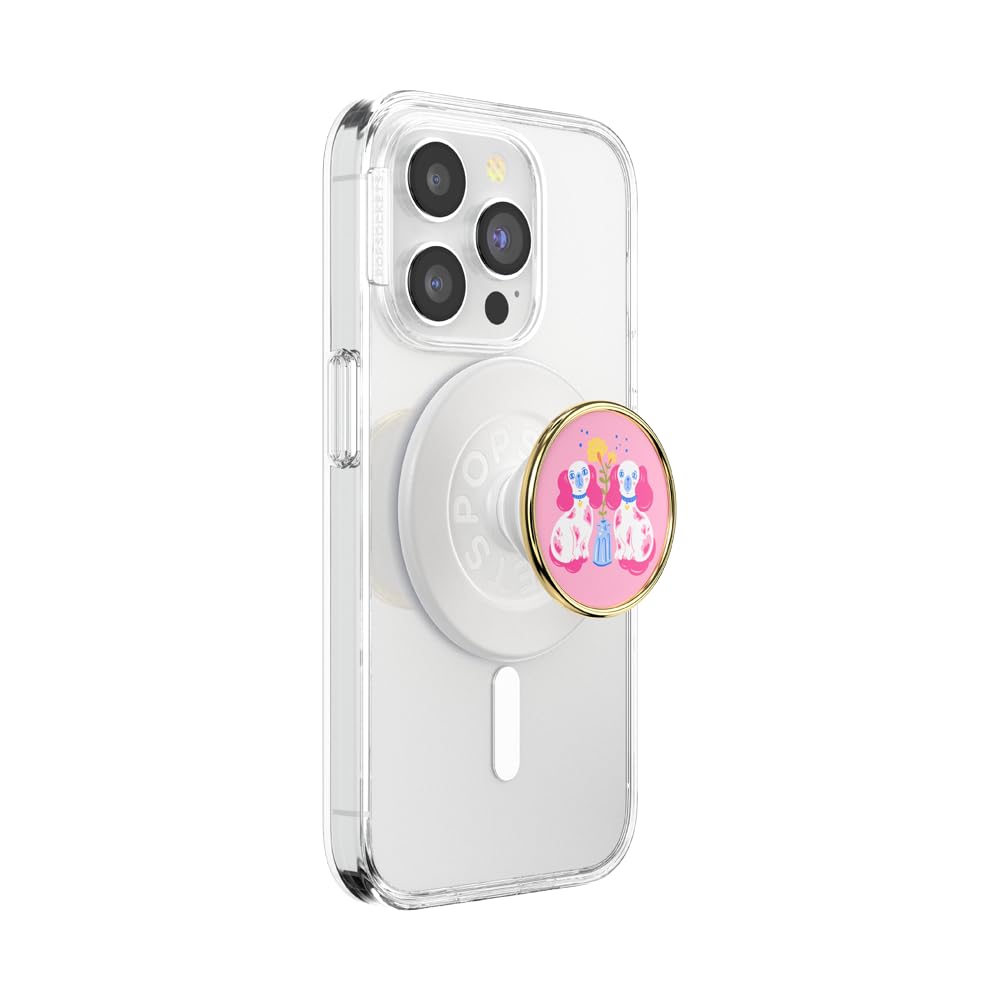 PopSockets Empuñadura MagSafe con Soporte y Parte Superior Intercambiable - MagSafe - Staffordshire