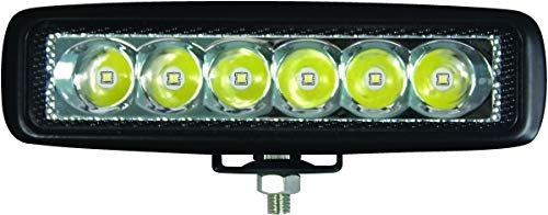 HELLA Mini Barra LED de 6 LED 357203011, 12-24 V, Negra