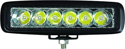 HELLA Mini Barra LED de 6 LED 357203011, 12-24 V, Negra