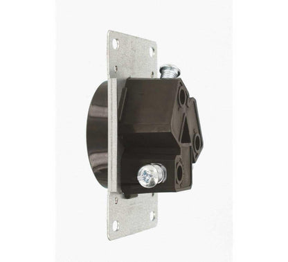 Leviton 020-05207-S10 Receptáculo Entrada Recta Industrial 30A 125/250V 3P3H Nema 10-30R,,, pack of/paquete de 1