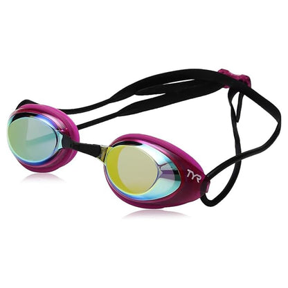 TYR Blkhwk Rcn Femme Mir Blackhawk Racing Femme Espejo Plata Negro Unisex