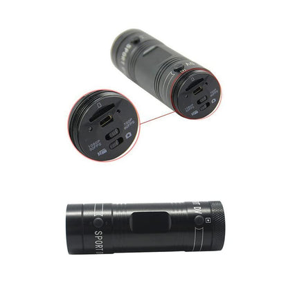 Auvce Cámara Deportiva para Bicicleta, Cámara de Acción Deportiva HD 1080p, Mini Cámara DV Deportiva Gran Angular de 120 ° A + （con Tarjeta de Memoria de 32G）