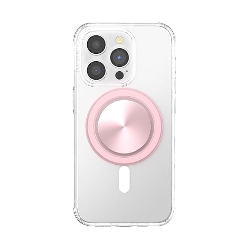 PopSockets PopGrip para MagSafe, Agarre magnético y Soporte para teléfono, Parte Superior Intercambiable, Agarre Seguro para iPhone MagSafe, Soporte para visualización Manos Libres, Compatible con