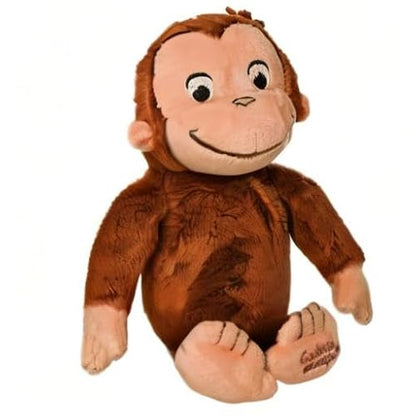Juguetes de Peluche para niños preferidos por el Curioso Overol George, Juguetes de Peluche Suaves y Lindos Regalos para bebés y niños pequeños y niñas, 8 Pulgadas