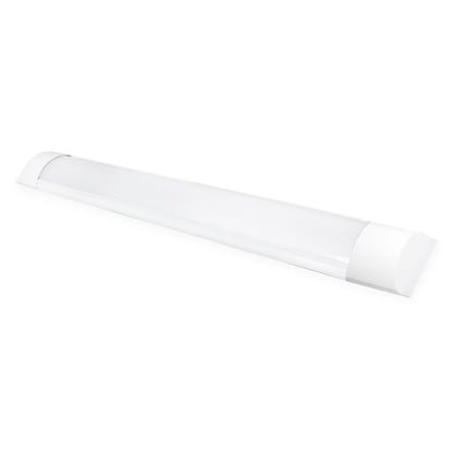 SANELEC, Luminario LED para Techo, Lámpara de Sobreponer, Cubierta Contra Polvo, 18 W, Luz Fría, Modelo 1275