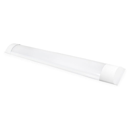 SANELEC, Luminario LED para Techo, Lámpara de Sobreponer, Cubierta Contra Polvo, 18 W, Luz Fría, Modelo 1275