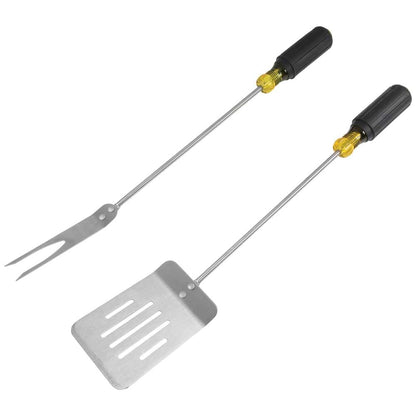 Klein Tools 98222 Klein Tools BBQ Tool Set - 2-piece w/ Cushion-Grip