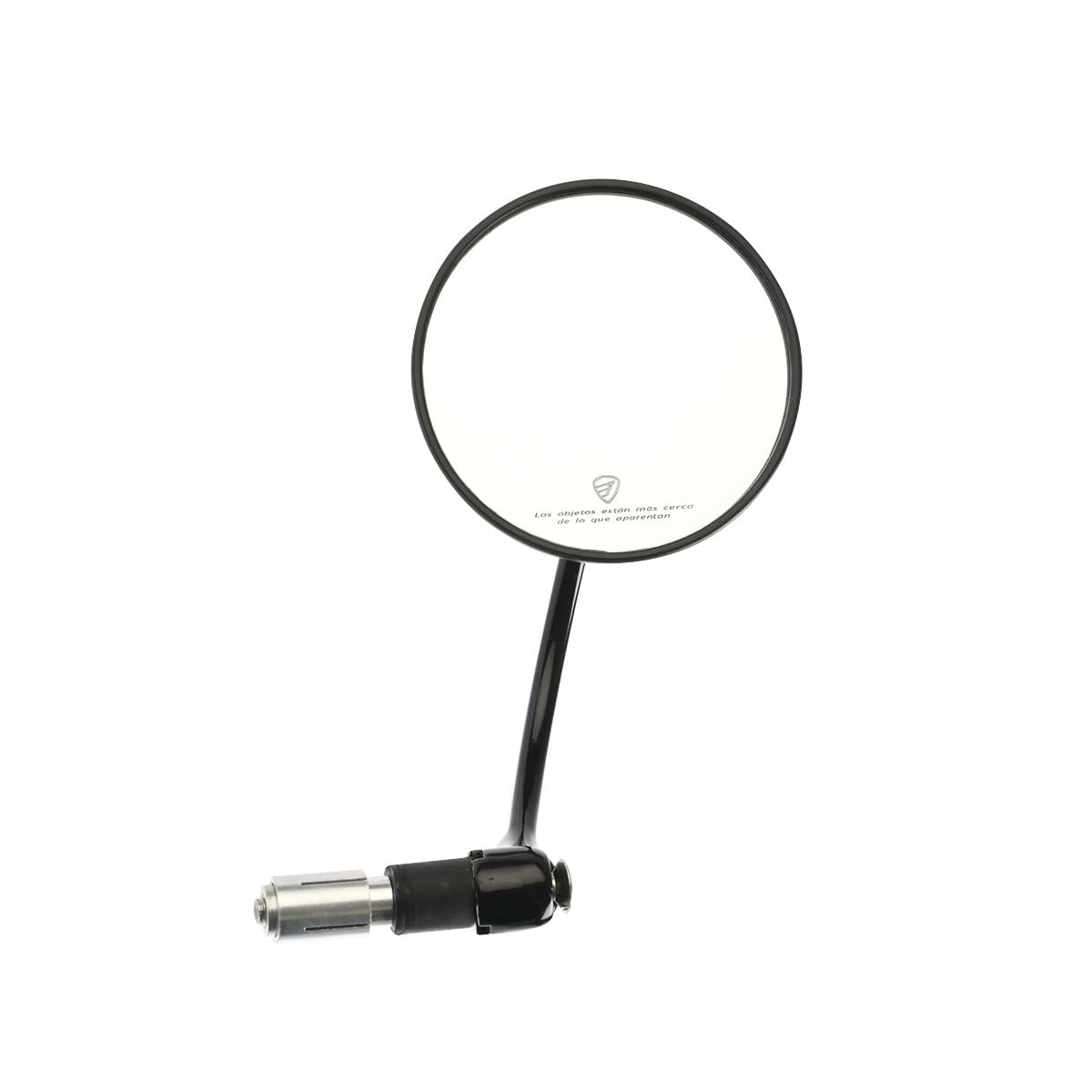 Italika F10010331 Espejo Derecha con Isotipo y Leyenda, Negro